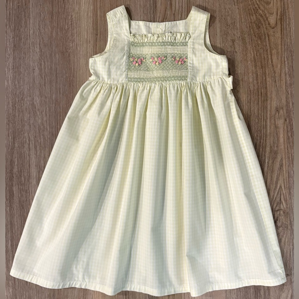 Fantaisie Kids Smocked Dress-size 4T